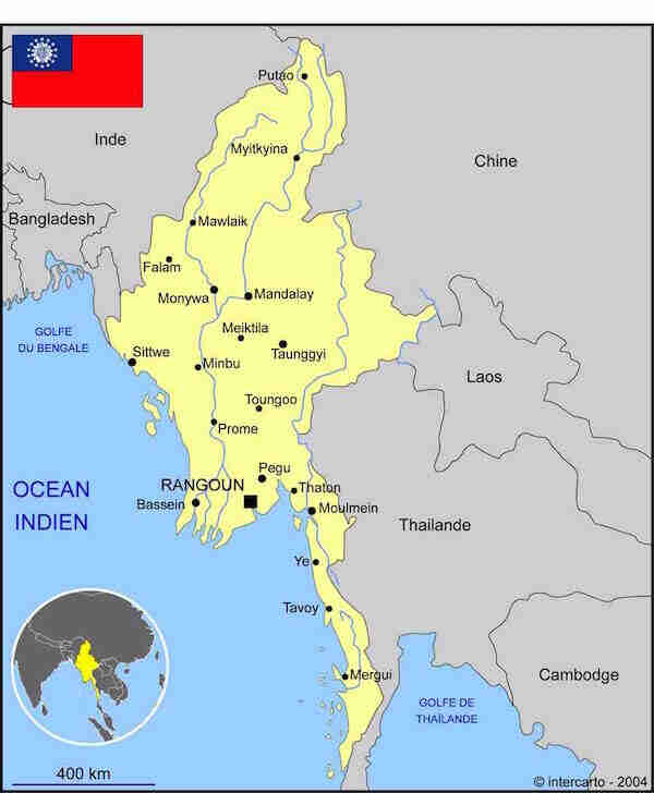 quels documents demandés pour le visa Myanmar Birmanie?