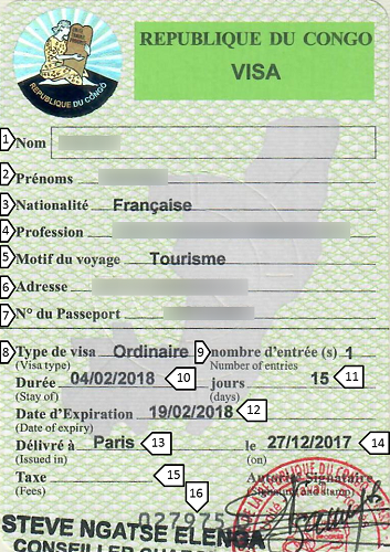 Comment obtenir visa usa congo brazzaville