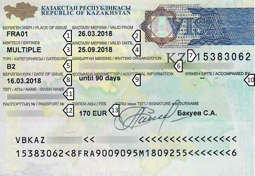 kazakhstan tourist visa on arrival